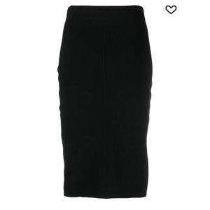 CALVIN KLEIN Women’s Black MIDI Pencil Skirt Size Small